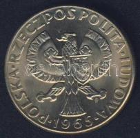 Lengyelország 1965. 10Zl próba! "700 éves Varsó - Hableány karddal, pajzzsal, házzal, hajóval&q...