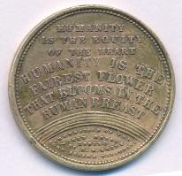 Ausztrália / Melbourne ~1885. "Világszövetség emlékérem - Az emberiség maga a haladás - Cole�...