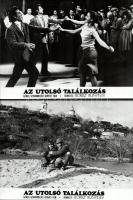 cca ,,Az utolsó találkozás" című szovjet film jelenetei és szereplői, 11 db vintage produkciós ...