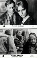 cca 1969 előtti ,,Újra élünk" című lengyel film jelenetei és szereplői, 6 db vintage produkciós filmfotó (vitrinfotó, lobbyfotó) ezüst zselatinos fotópapíron, a használatból eredő (esetleges) kisebb hibákkal, 18x24 cm