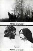 cca 1989 előtti ,,Nona" című bolgár film jelenetei és szereplői, 13 db vintage produkciós filmfotó (vitrinfotó, lobbyfotó) ezüst zselatinos fotópapíron, a használatból eredő (esetleges) kisebb hibákkal, 18x24 cm