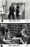 cca 1978 előtti ,,Nincs többé válás" című lengyel film jelenetei és szereplői, 15 db vintage produkciós filmfotó (vitrinfotó, lobbyfotó) ezüst zselatinos fotópapíron, a használatból eredő (esetleges) kisebb hibákkal, 18x24 cm