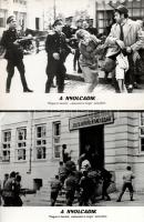 cca 1989 előtti ,,A nyolcadik" című bolgár kalandfilm jelenetei és szereplői, 17 db vintage produkciós filmfotó (vitrinfotó, lobbyfotó) ezüst zselatinos fotópapíron, a használatból eredő (esetleges) kisebb hibákkal, 18x24 cm