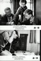 cca 1987 ,,Kamaszok a háborúban" című NDK-beli film jelenetei és szereplői, 6 db vintage produk...