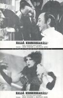 cca 1978 ,,Halló, Kecskeszakáll!" című lengyel filmvígjáték jelenetei és szereplői, 9 db produk...