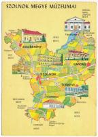 25 db MODERN térképes motívum képeslap / 25 modern motive postcards: maps