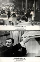 cca 1969 ,,A kalandor csődje" című szovjet film jelenetei és szereplői, 17 db vintage produkció...