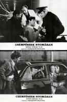 cca 1989 előtti ,,Csempészek nyomában" című szovjet film jelenetei és szereplői, 17 db vintage ...