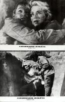 cca 1979 előtti ,,Harmadik rakéta" című szovjet film jelenetei és szereplői, 19 db vintage prod...