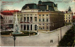 1909 Pozsony, Pressburg, Bratislava; Városi színház / Städt. Theater / theatre (fl)