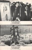 cca 1982 ,,A harmadik királyfi" című csehszlovák mesefilm jelenetei és szereplői, 13 db produkc...