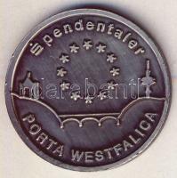 Németország DN "Porta Westfalica" ffm emlékérem T:1