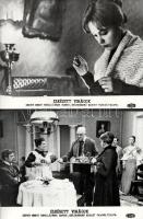 cca 1970 ,,Elkésett virágok" című szovjet film jelenetei és szereplői, 17 db vintage produkciós...
