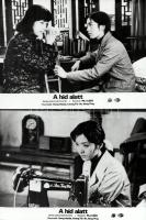 cca 1984 ,,A híd alatt" című kínai film jelenetei és szereplői, 8 db vintage produkciós filmfot...