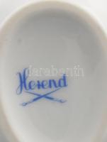 Herendi csipkebogyó mintás tojás. Kézzel festett, jelzett, hibátlan 7 cm