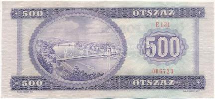1980. 500Ft "E 131 006723" T:F szép papír Adamo F42