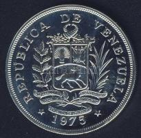 Venezuela 1975. 50B Ag "Állatvédelem - óriás tatu" T:BU