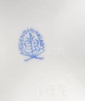 Herendi eton mintás ékszeres edényke, jelzett, kopással, 7x7x8 cm