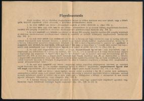 1945 Bp., a Budapesti Népbíróság idézése Dr. Krayzell Miklós és társai ellen indított bűnügyben. Kra...