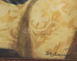 Szohátzkyné Pálfy Erzsébet (?-?), működött a XX. sz. első felében: Csendélet keleti szoborral és ele...