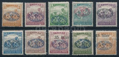 Debrecen I. 1919 10 klf Arató bélyeg Bodor vizsgálójellel (18.800)