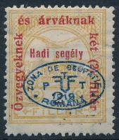 Debrecen I. 1919 Hadisegély II. 2f Bodor vizsgálójellel (30.000)