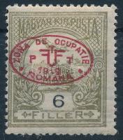 Debrecen I. 1919 Turul 6f Bodor vizsgálójellel (6.500)