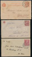 1908-1945 8 db osztrák és magyar zárt levelezőlap