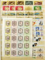 Bélyegnapi csíkok 1957-től, kisívek 2 db A/4 berakólapon