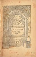 [Nicholas Wiseman] Wiseman Miklós: Fabiola vagy a katakombák egyháza. III-IV. [egy kötetbe kötve.] F...