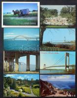 Kb. 200 db MODERN külföldi város képeslap: Amerika, Kanada és Mexikó / Cca. 200 modern foreign town-...