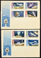 Kb. 170 FDC a 70-es évekből, részben 100 férőhelyes jó levélberakóban tokkal, részben ömlesztve