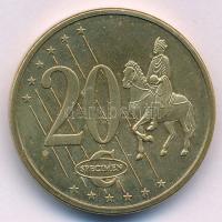 Andorra 2003. 20c próbaveret T:AU  Andorra 2003. 20 Cents trial strike coin C:AU