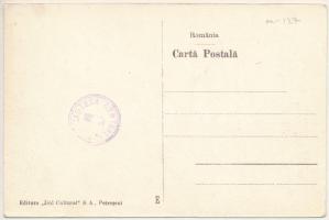 Petrozsény, Petroseni, Petrosani; Palatul Pleb. rom.-cat. / Római katolikus palota, bank, üzletek / ...