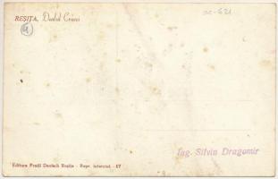 Resicabánya, Resica, Resicza, Resita; Dealul Crucei (Crucii) / kereszt emlékmű / cross monument (fel...