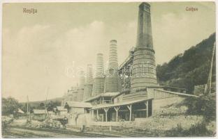 Boksánbánya, Németbogsán, Deutsch-Bogsan, Bocsa Montana; Kolcán (Kolczán) mészkőbánya és mészégető telep. Deutsch testvérek kiadása (Reisca, Resita) / limestone quarry, lime burning plant (EK)