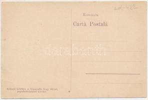 Hátszeg, Hateg; Piata Regele Ferdinand I / Ferdinánd király tér, Nagy Bálint üzlete és saját kiadása...