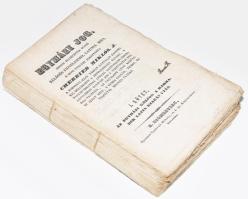 Cherrier Miklós J.: Egyházi jog I köt. : Nagyszombat. 1843. Spanraft M. 440 + 3 p. Fűzve, korabeli papírborítóval, első borító nélkül, utolsó néhány lap foltos.