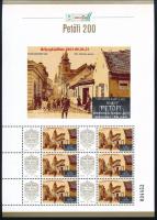 2023 Petőfi 200 megszemélyesített bélyegív (6 db bélyeg)