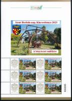 2023 Szent Borbála nap, Kincsesbánya személyes bélyegív (6 db bélyeg)