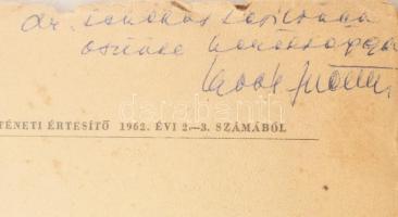 Koós Judith: Újabb kutatások a XVI. századi olasz calligarphia történetében. A szerző, Koós Judith (...