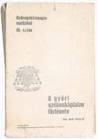 Bedy Vince.A győri székeskáptalan törénete. Győr, 1939. Győregyházmegyei Alap Nyomdája. 564p. Győregyházmegye mulotjából III. szám.Bedy Vince győri nagyprépost helytörténeti munkája Kiadói papírkötésben borító kissé elvált a ragasztásnál.