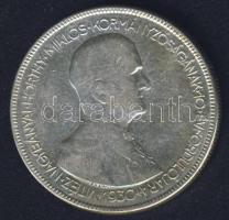 1930. 5P Ag "Horthy jobbra" T:3
