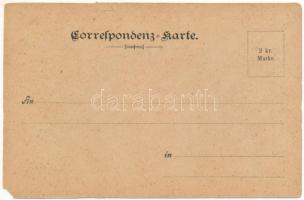 Tirol, Kartl zum Namensteft. Verlag von Mahl, Bruneck (Brunico, Südtirol) / Tyrolean folklore (EM)