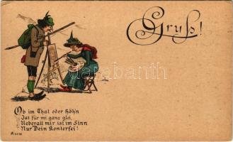 Tirol, Gruss / Tyrolean folklore (EK)