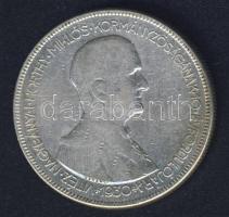 1930. 5P Ag "Horthy jobbra" T:3