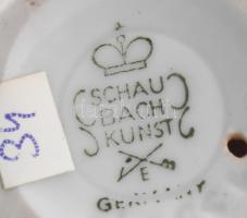 Schaubach Kunst (Wallendorf) hegedülő puttó. Jelzett, javított, m: 11 cm