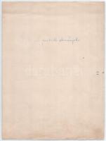 Budapest 1895. "Ős-Budavára Részvény-társaság" ideiglenes részvényjegye 1500K-ról "26...