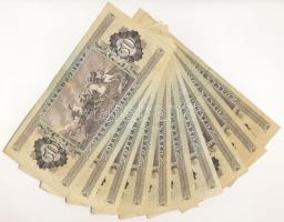 1983-1989. 50Ft (10x) T:F közte szép papírral Adamo F21