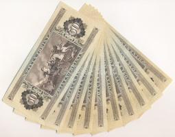 1983-1989. 50Ft (10x) T:VF,F mind szép papírral Adamo F21